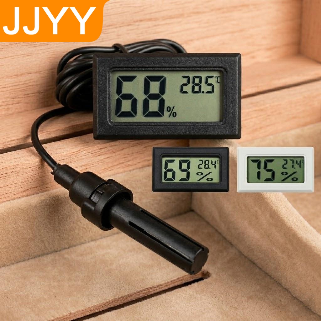 Baby Nursery Temperature - Termometer Higrometer Digital Mini untuk Penggunaan