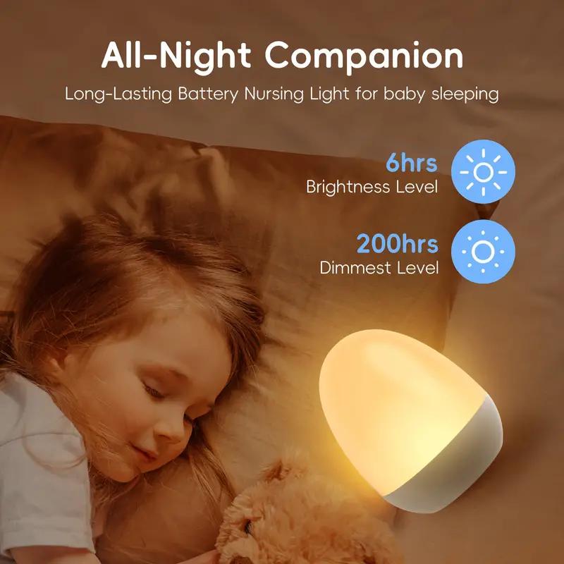 Baby Nursery Temperature - Lampu malam sentuh untuk kamar bayi,