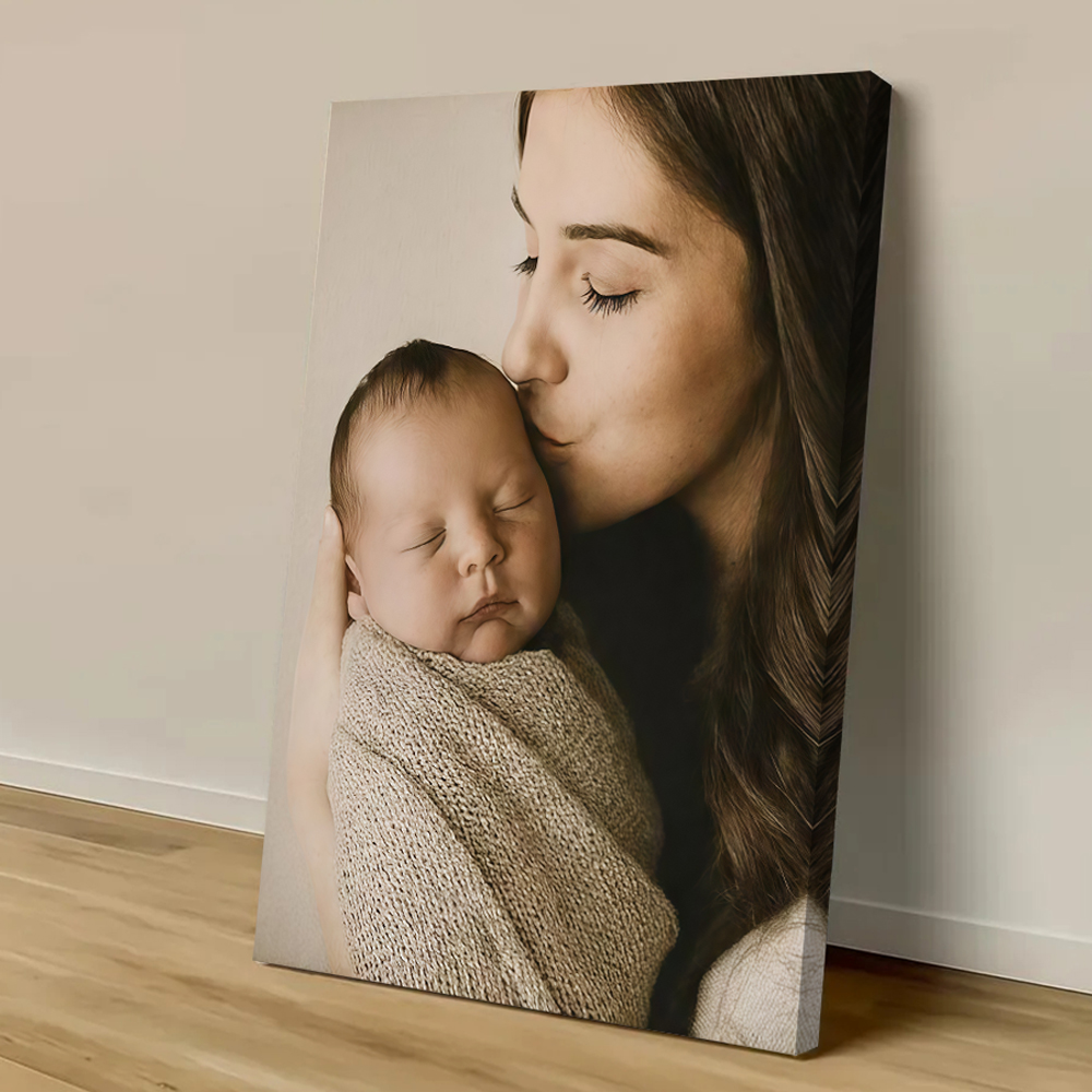 Baby Nursery Pictures - Lukisan Kanvas Cetak Kustom Dari Foto