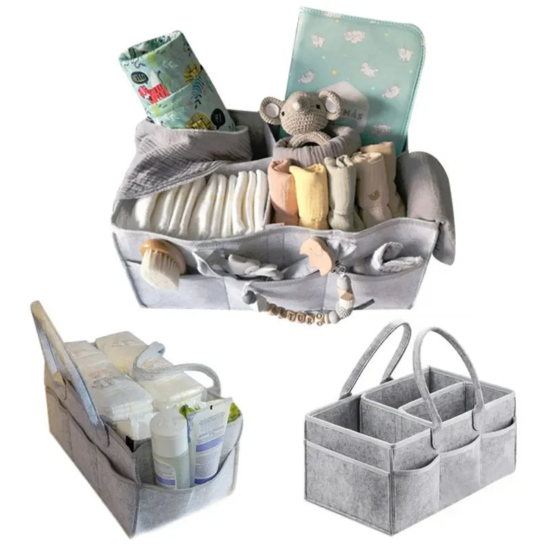 Baby Nursery Dresser - 38*23*18cm popok bayi Caddy Organizer tas