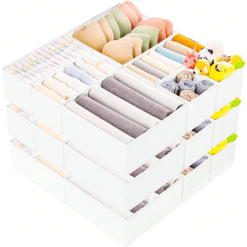 15PCS Organizer Laci Pakaian - - Baby Nursery Dresser ulasan dan harga