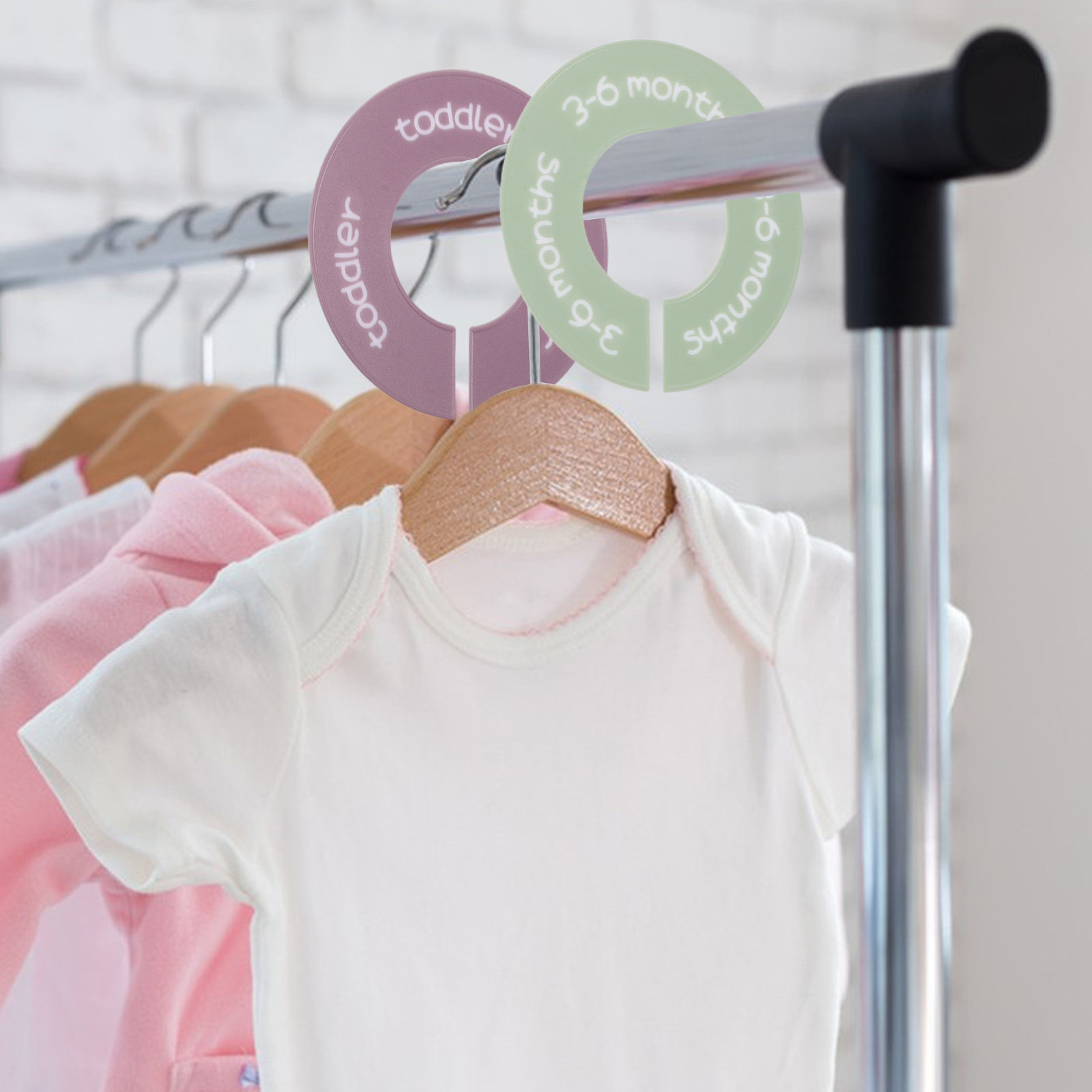 8 Buah Pembatas Lemari Bayi 0- - Closet Organizer Baby ulasan dan harga