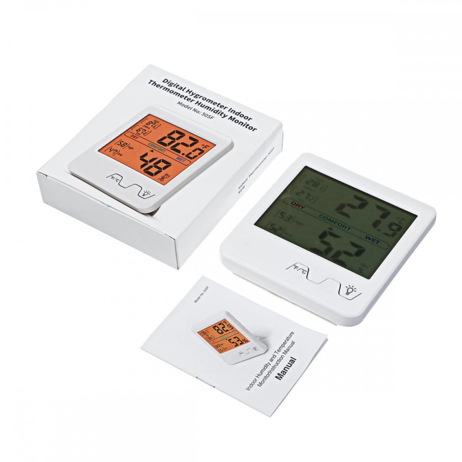 Termometer Higrometer Digital  - Baby Nursery Temperature ulasan dan harga