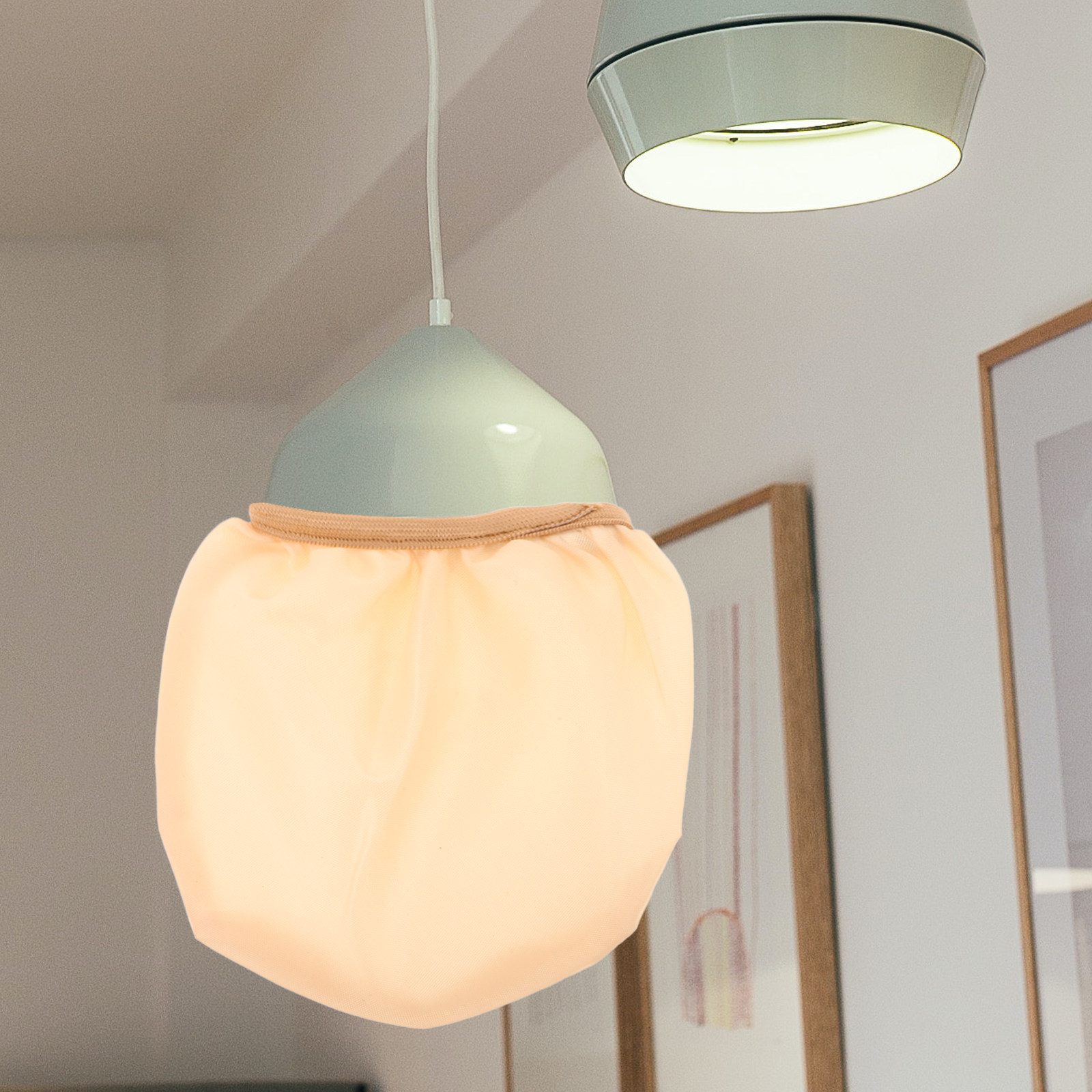 Penutup Lampu Ramah Bayi Kain  - Baby Nursery Lampshade ulasan dan harga