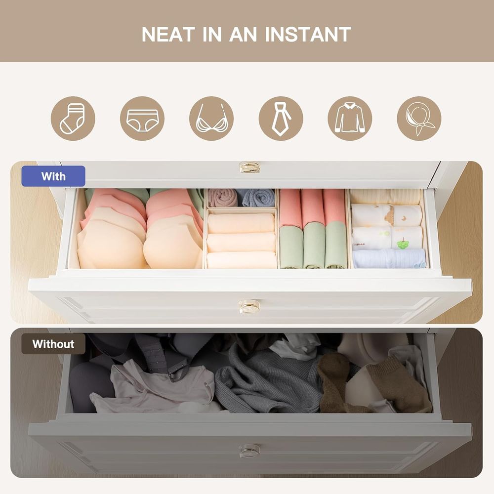 10 Paket Organizer Laci untuk  - Closet Organizer Baby ulasan dan harga