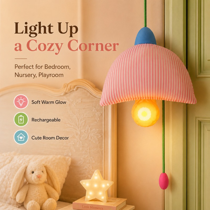 Lampu Malam Gantung Isi Ulang  - Baby Nursery Lampshade ulasan dan harga