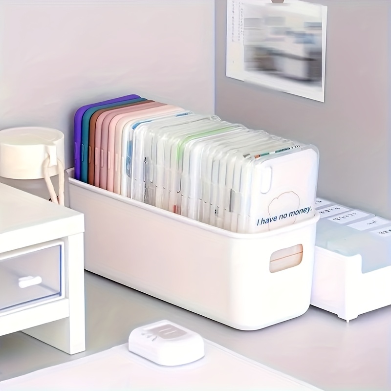 4 Buah Kotak Penyimpanan Plast - Drawer Dresser White ulasan dan harga