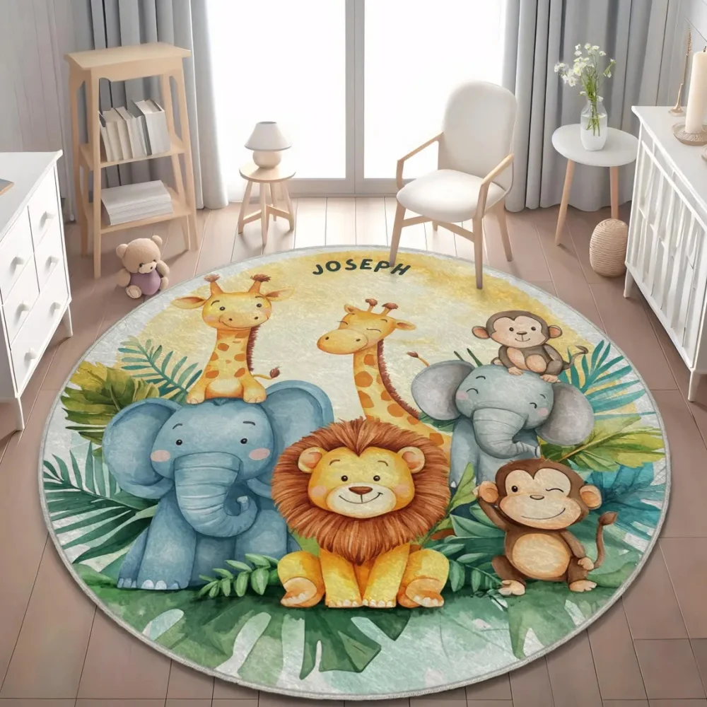 Karpet Lantai Hewan Safari Lia - Baby Nursery Game ulasan dan harga