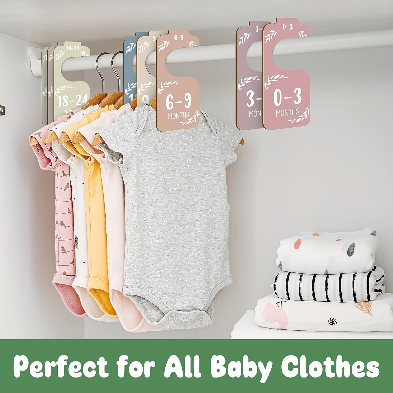 Pembagi lemari bayi, lemari pe - Closet Organizer Baby ulasan dan harga