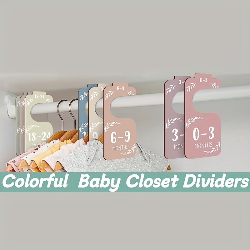 Pembagi lemari bayi, lemari pe - Closet Organizer Baby ulasan dan harga