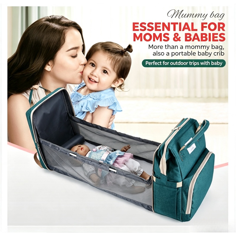 Tas Ransel Popok Ibu Berkapasi - Baby Nursery Carpet ulasan dan harga