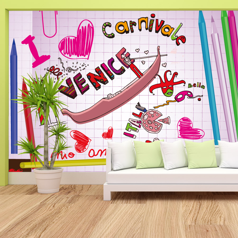 Wallpaper Kartun Mudah Dipasan - Baby Nursery Peel And Stick Wallpaper ulasan dan harga