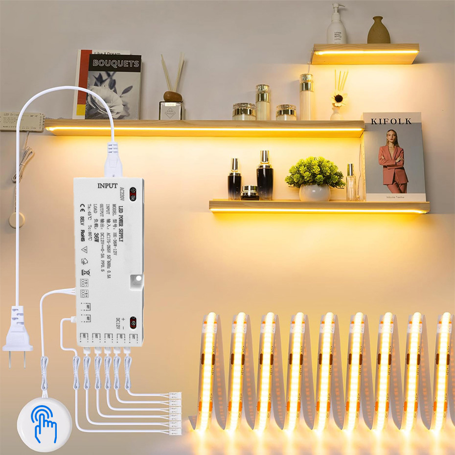 Lampu LED COB 1-5m 12V untuk L - Drawer Dresser White ulasan dan harga