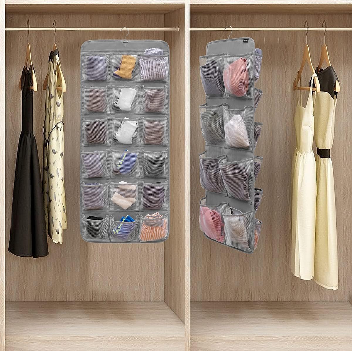 Organizer Lemari Gantung Dua S - Closet Organizer Baby ulasan dan harga