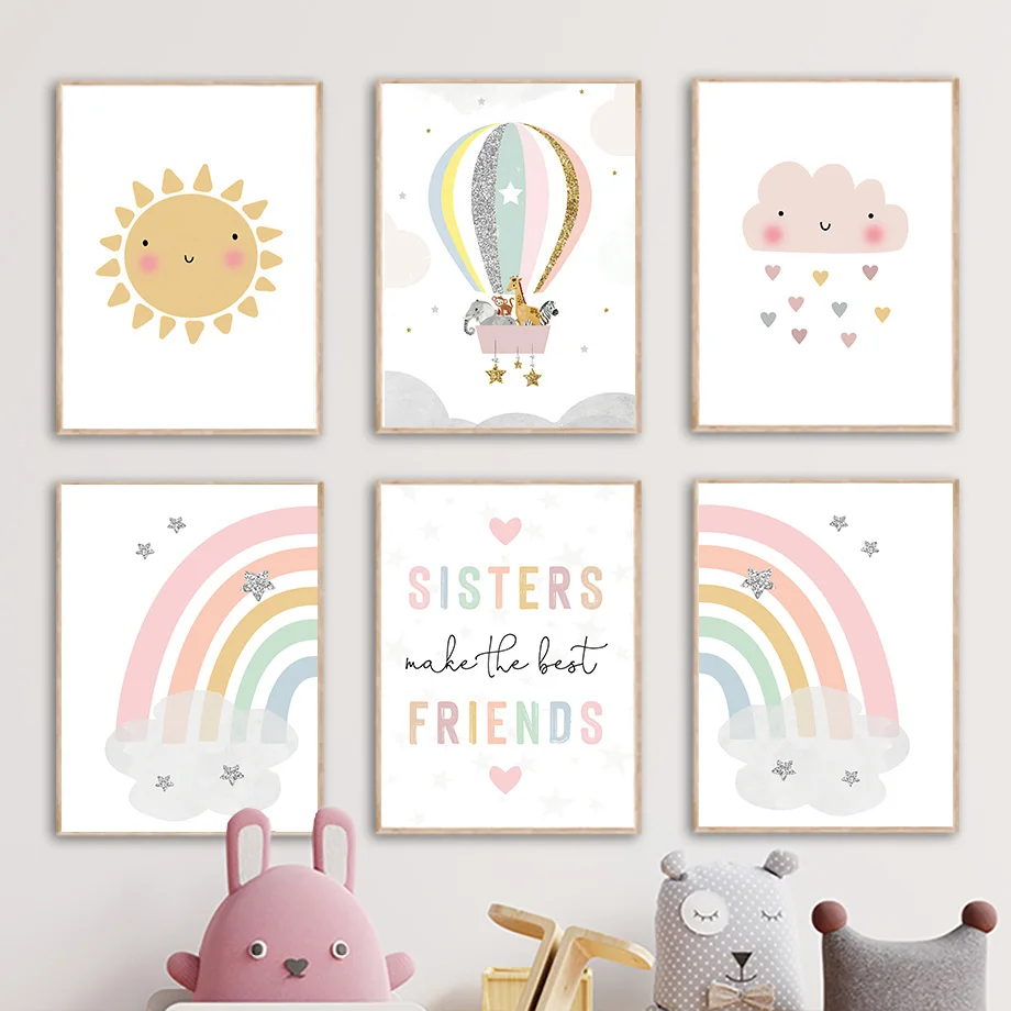 Jerapah Gajah Balon Udara Mata - Baby Nursery Things ulasan dan harga