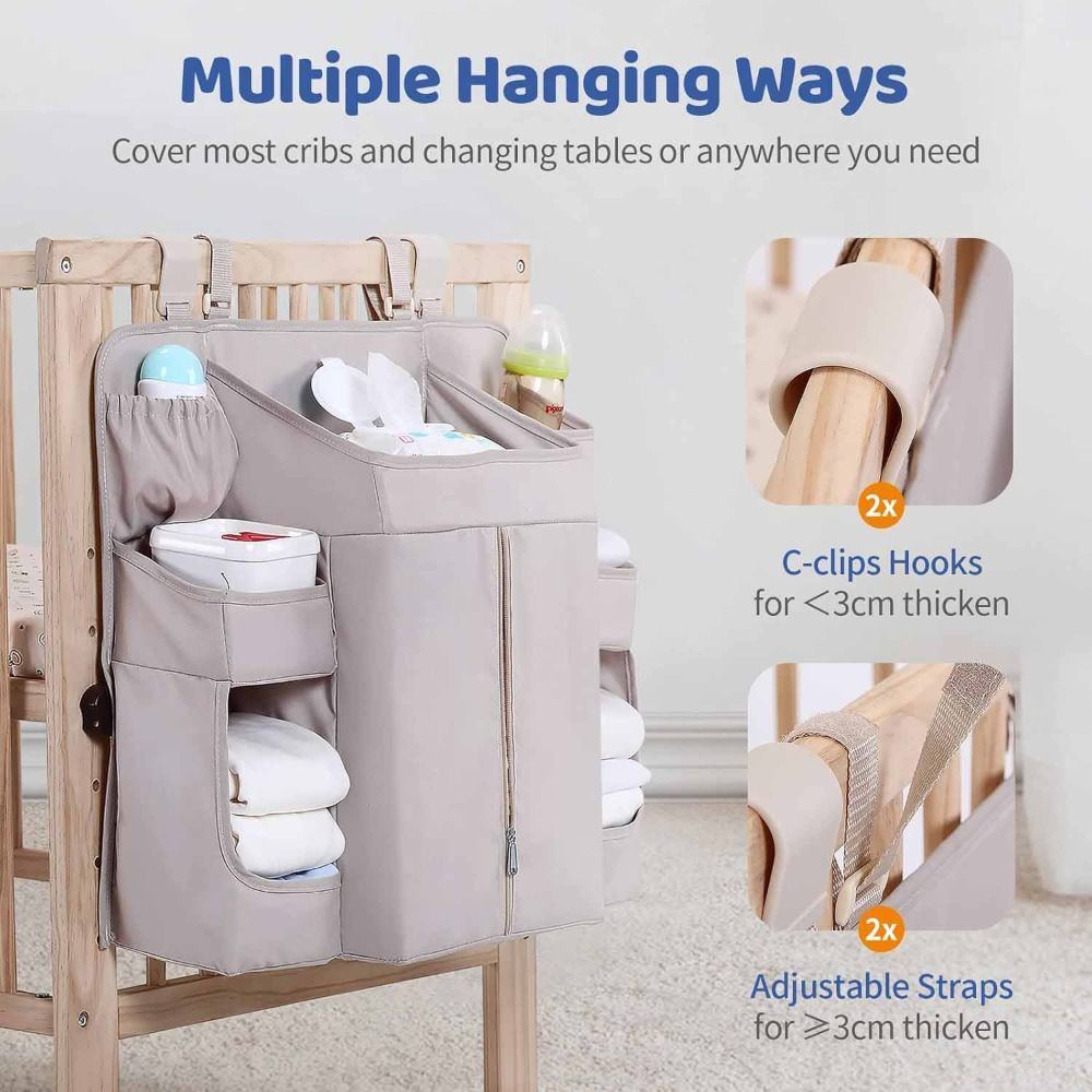 Organizer Popok Bebas BPA dari - Baby Nursery Dresser ulasan dan harga