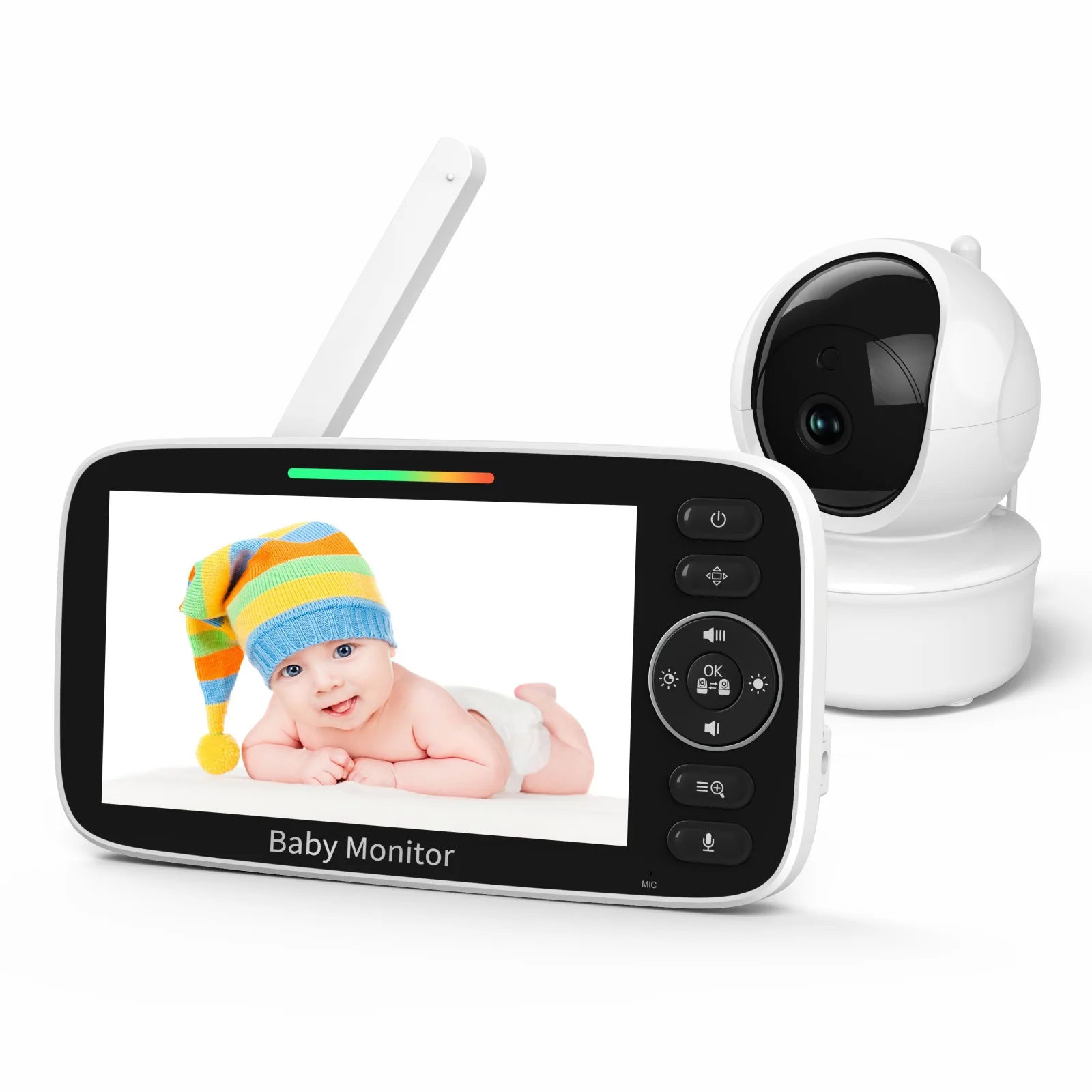Monitor Bayi dengan Layar LCD  - Baby Nursery Temperature ulasan dan harga