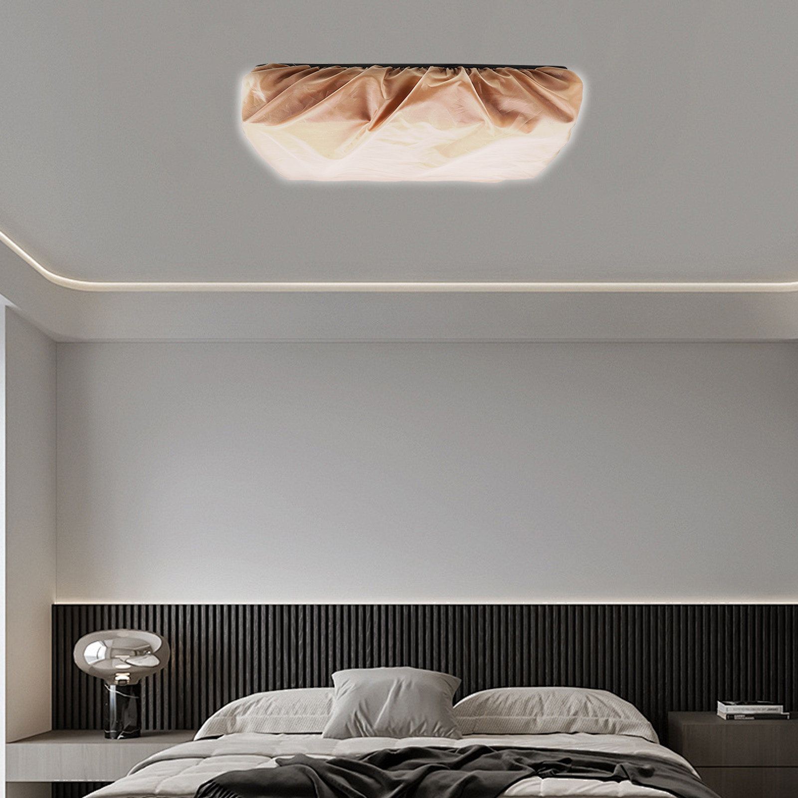 Kap Lampu Persegi dengan Diffu - Baby Nursery Lampshade ulasan dan harga