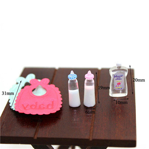 1:12 Rumah Boneka Miniatur Bot - Baby Nursery Sets ulasan dan harga