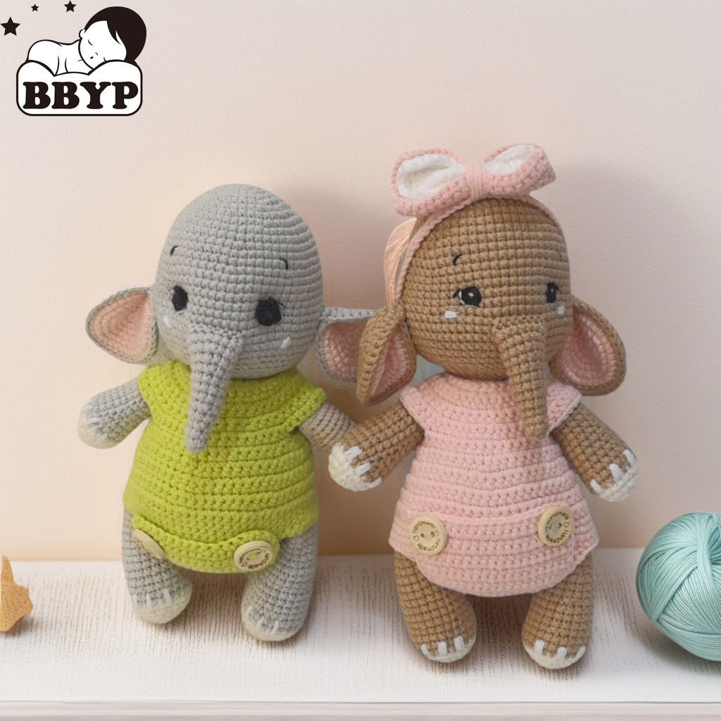 Mainan Mewah Pasangan Gajah Ra - Baby Nursery Game ulasan dan harga