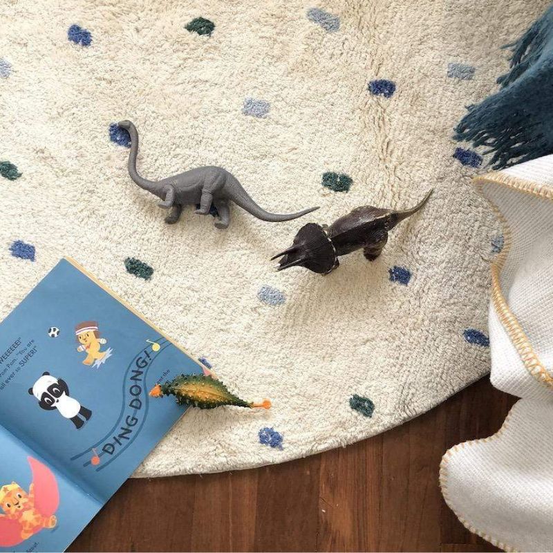 Dot karpet berbulu ruang tamu  - Baby Nursery Carpet ulasan dan harga