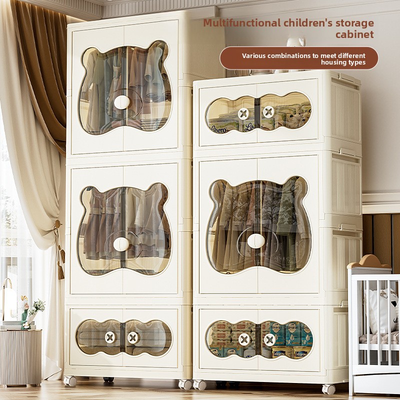 Lemari Penyimpanan Anak Mudah  - Closet Organizer Baby ulasan dan harga