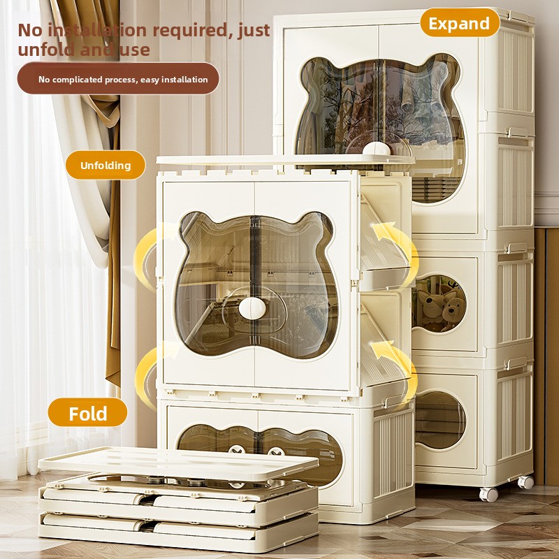 Lemari Penyimpanan Anak Mudah  - Closet Organizer Baby ulasan dan harga