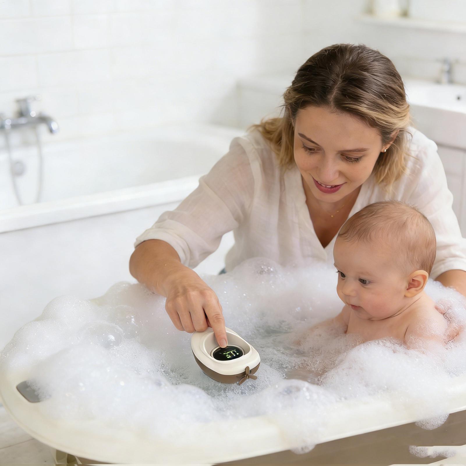 Pengukur Suhu Bak Mandi Digita - Baby Nursery Temperature ulasan dan harga