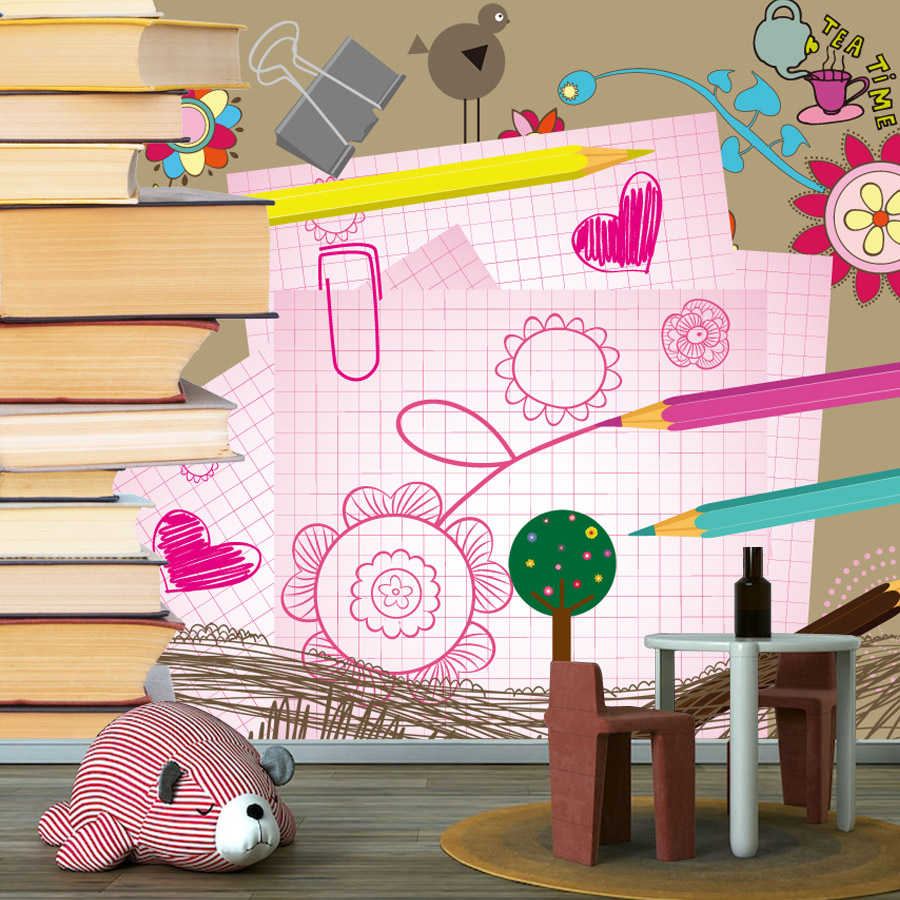 Buku Kartun Gambar Wallpaper T - Baby Nursery Peel And Stick Wallpaper ulasan dan harga
