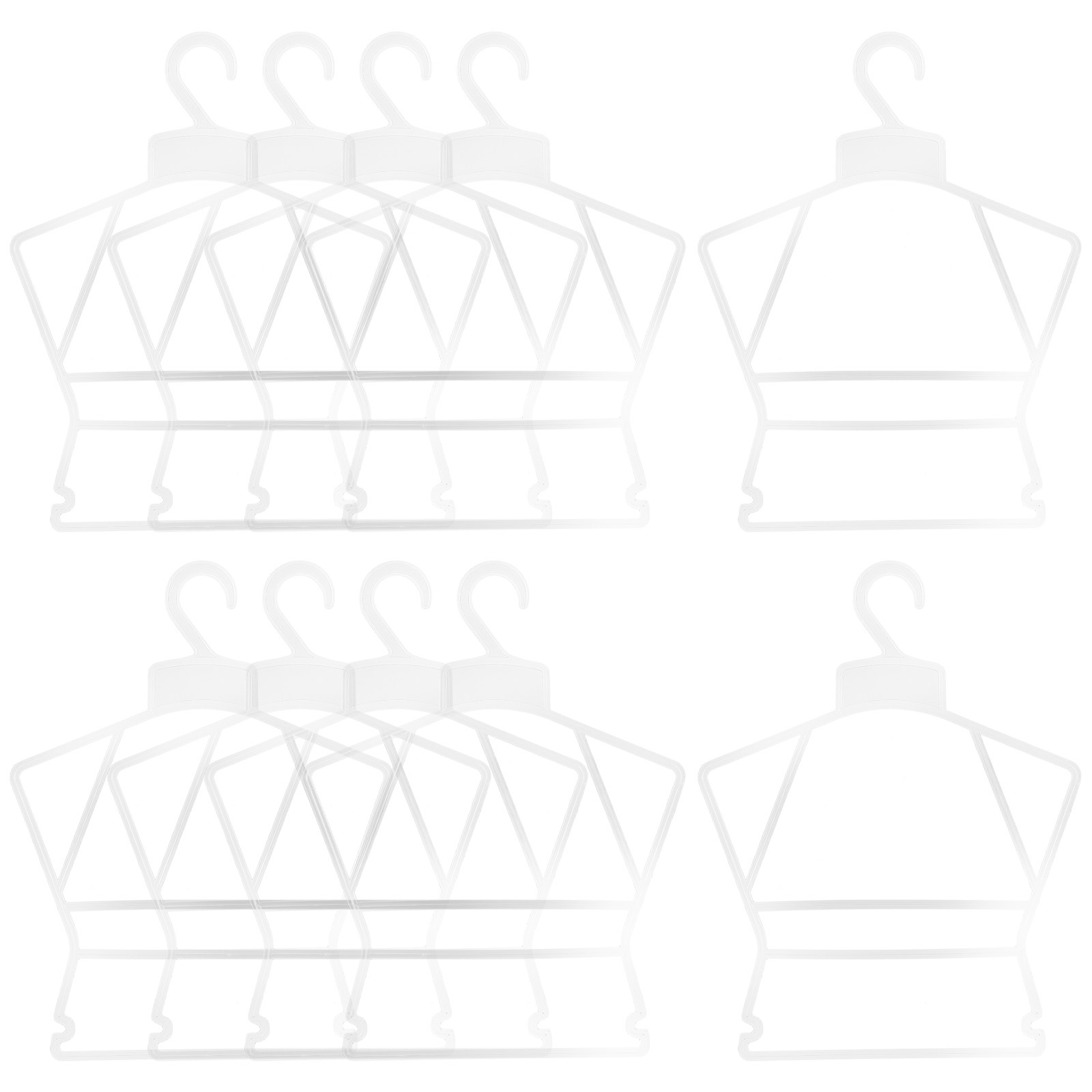 10 Buah Gantungan Baju Bayi Pl - Closet Organizer Baby ulasan dan harga