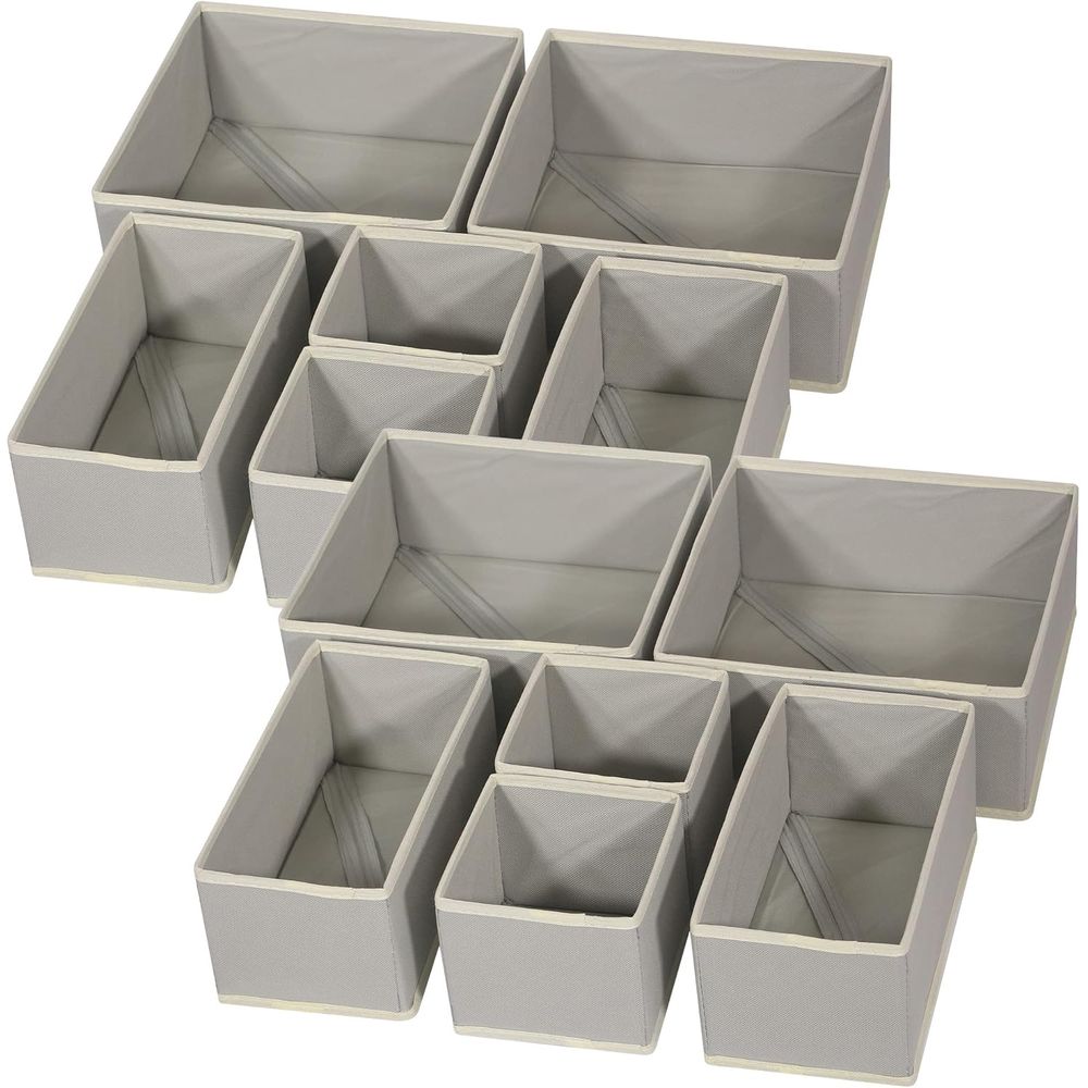 12 Paket Kotak Penyimpanan Kai - Closet Organizer Baby ulasan dan harga