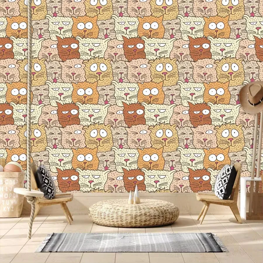 Wallpaper Kartun Kustom Tahan  - Baby Nursery Peel And Stick Wallpaper ulasan dan harga
