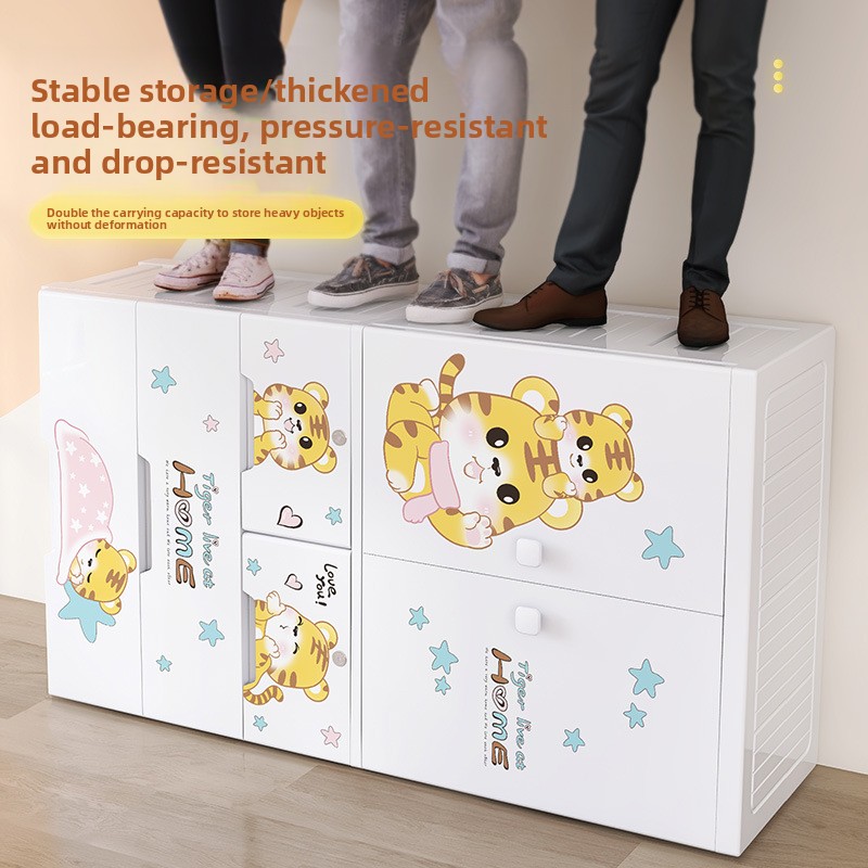 Lemari Penyimpanan Plastik 5 L - Baby Nursery Dresser ulasan dan harga