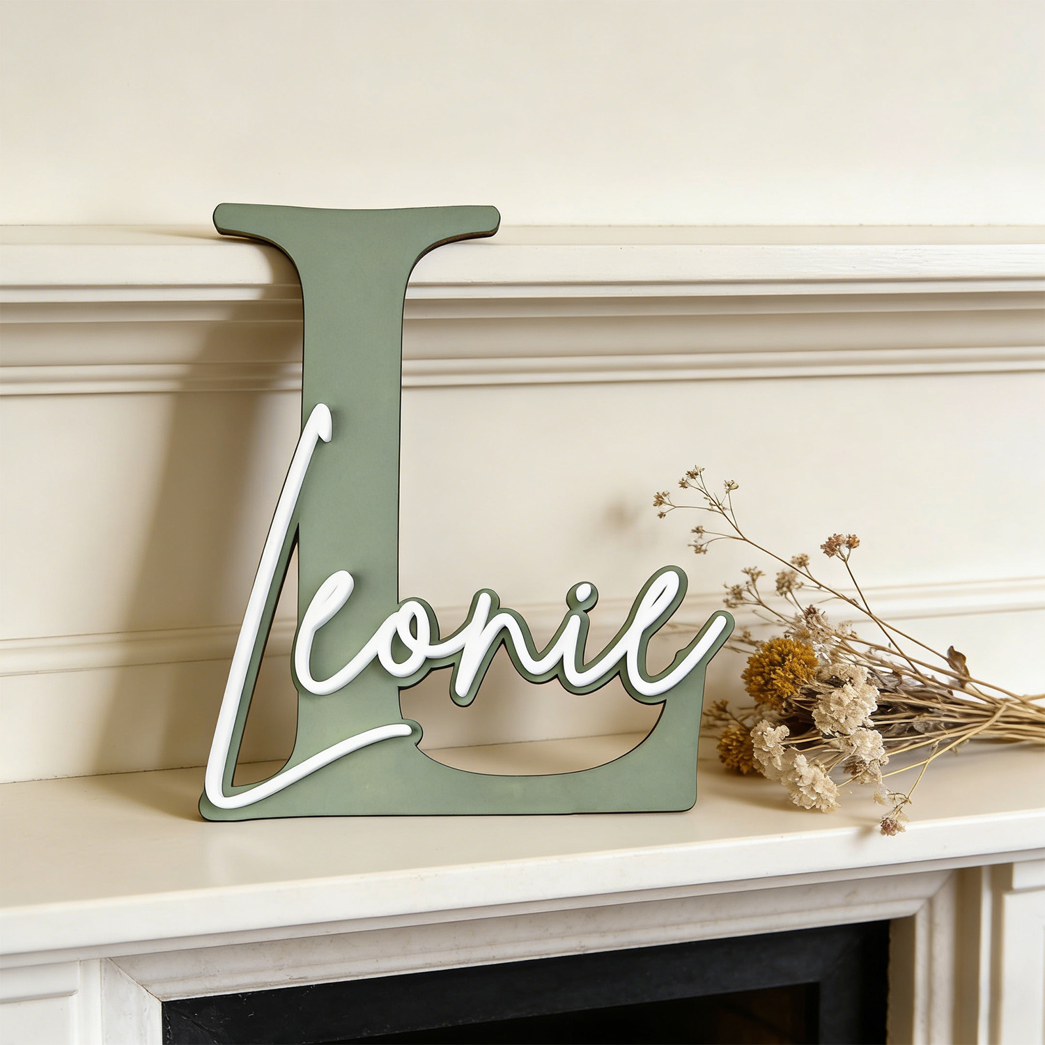 1 Buah Plakat Dekorasi Nama Ka - Baby Nursery Decor Boy ulasan dan harga