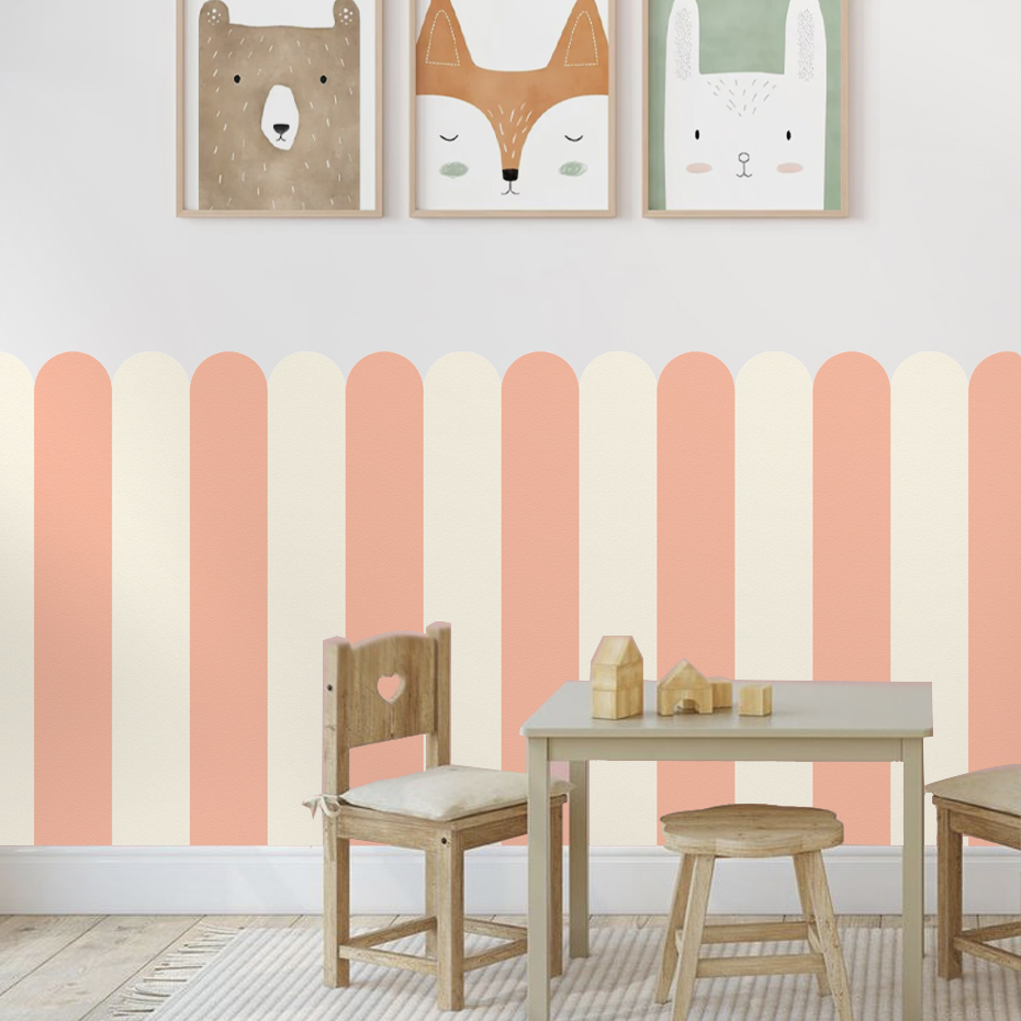 Wallpaper Busur Bergaris Verti - Baby Nursery Pictures ulasan dan harga
