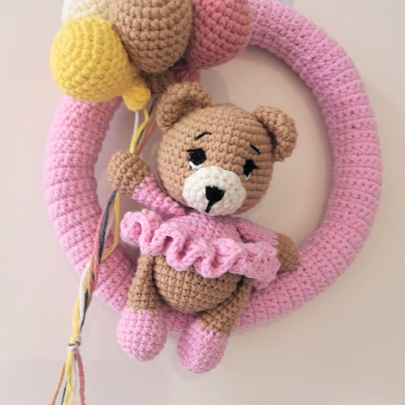 Karangan Bunga Nama Rajutan Pr - Baby Nursery Things ulasan dan harga