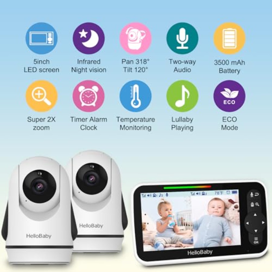 Monitor bayi video untuk pengg - Baby Nursery Temperature ulasan dan harga