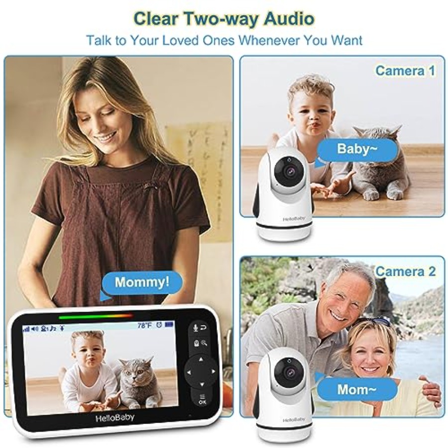Monitor bayi video untuk pengg - Baby Nursery Temperature ulasan dan harga